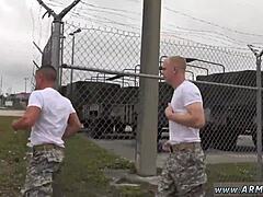 exploring gay bear suit sex for the first time at glory hole