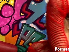 I watched Kai Taylor stroke a dick after a wild blonde fuck