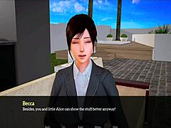 my new family 271: anime cartoon series about family with big characters and hairless features