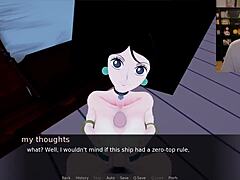 Shh, don't tell anyone about this uncensored One Piece Ero Ero no Mi episode with big tits and cumshots.