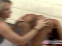 Hot Latina lesbians passionately use their favorite toys