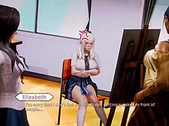 Waifu Academy Features Isabela Bianchi in 18 Nude Scenes with Huge Tits