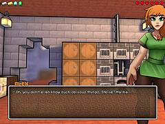 Some hot underwear in hornycraft makes blowjobs exciting!