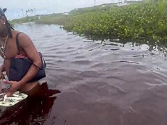 I went to party with my friends in Bahia's bayou.