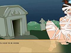 hey, it's spooky times 1, a fetish side story from the dating game anime hentai