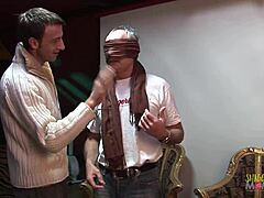 i watch curvy blonde pleasing multiple cocks