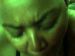 casual oral session with swallow in trim video