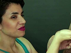 Nurse With Glasses Gives Blowjob and Gets Banged by Pawn Keeper