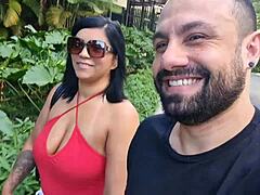 Aventuras do casal mattos - fomos ao tatuador fazer tatuagem com nossos nomes mas a nicoly mattos pediu pra tatuar a bucetinha dela me chupa