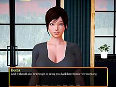 in my new family, big tits dominate this anime hentai