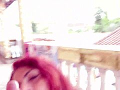 Super hot housewife Rio cheats with big black cock for cash in missionary blowjob and facial interracial action