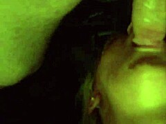 Is Stephieo getting her throat fucked hard with deepthroat and facial?