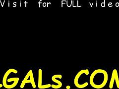 Hora fists flickvän hårt i en het naken-session 👊