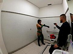 i lick jade's pussy in bathroom