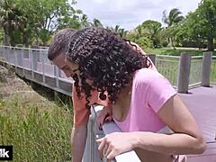 tiny babe freaks out emotionally over long cock blowjob and facial