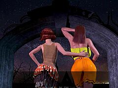 Mrs. Carlson explores erotic theater with toys and licking