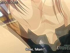 Ασιατική με μεγάλα βυζιά καλόγρια σε καρτούν εξερευνά πρώτη φορά με θετό αδερφό σε ακάλυπτο χεντάι.