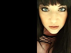 Up close with harmony reigns blue eyes and british accent