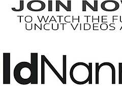 Milf Scarlet Louise stelt ruige vluggertje voor met blowjob en doggystyle rijden.