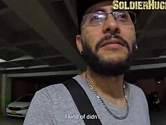 Fucking a fan without a condom at her house