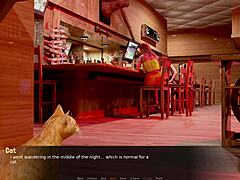 Mrs. Carlson explores erotic theater with toys and licking