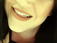 Up close with harmony reigns blue eyes and british accent