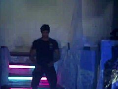 handsome brazilian stripper rips clothes in seductive striptease