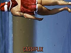 hey, this naughty christmas blonde mama noel, you giving up that ass as a gift?