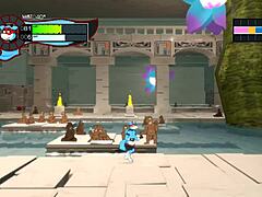 오 소 히어 헨타이, 퍼리 게이 오르기에서 몬스터 자지 빨고 퍼블릭 뱅잉. 이 애니 쓰리섬 어드벤처에서 감정 고조돼