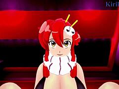 Yoko Littner has INTENSE SEX in Gurren Lagann Hentai