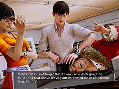 Academy 227 features intense anime hentai action