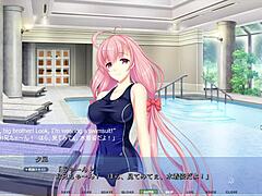 akumeru family yunagi route part 2 pounding in the pool