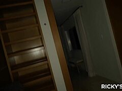 rickys room - fucking kira noir in the ass without the sense of sight.