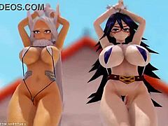 3D animated big ass babes