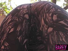 fit latina audrey royal jumps on stud cock, gets cum in mouth