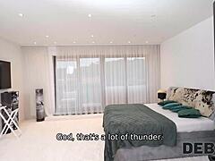 hot czech horsegirl summer rides pov in debt4k 💦