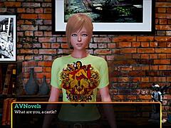 Is this cartoon about big tits MILF and redhead teen in my new family episode 373?