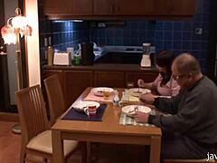 Japanese Milf Teacher With Big Tits Fucks Boy In Bed!