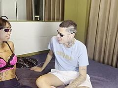 Skinny Amateur Slut Gets Eaten And Fucked By Gay Friend.