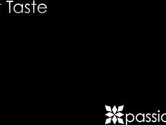 Teens get relaxing massage then oily sex threesome