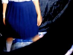 Spying on Latina student getting creampied 😲