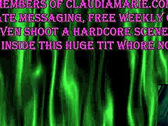 Claudia Marie lesbo-seksi Kayla Kleevagen kanssa