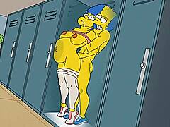 Fitness slut Marge gets pounded