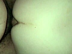 MILF wife gets doggy style creampie