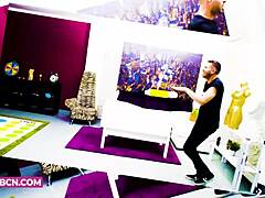 jizz sharing sluts penny pax and riley reid suck and fuck one throbbing hard dick in group doggystyle beaver action