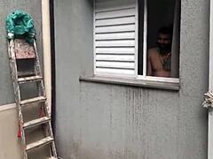 fucking tight pussy in motel? quickie with bad girl