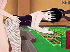 Android 18 and Chi-Chi Bunny Girls in Intense Hentai Sex Scene