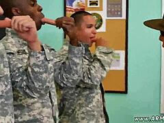 How Does a Boy Relieve Tension with Gay Drill Sergeant Sex?
