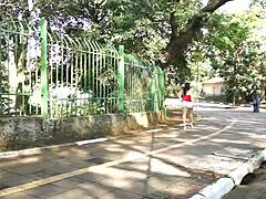 i fuck the hot brunette on the construction site with her big ass