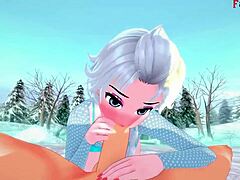 Elsa Gets Fucked the Night Before Xmas - Free POV Frozen!